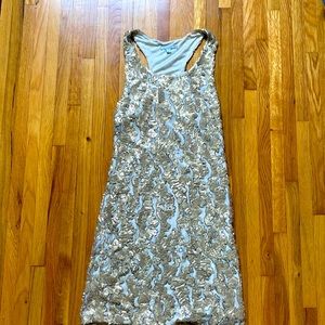 Gold Sequin Dress